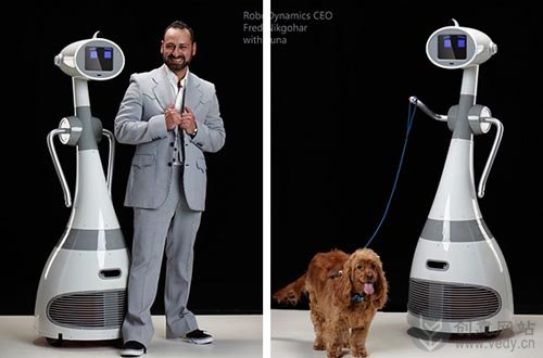 会遛狗的家用智能机器人