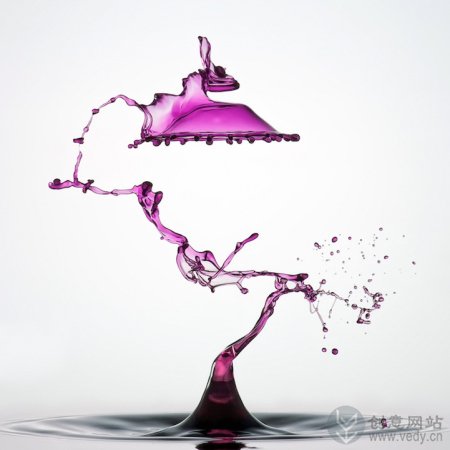 水滴飞溅的水花创意摄影照片