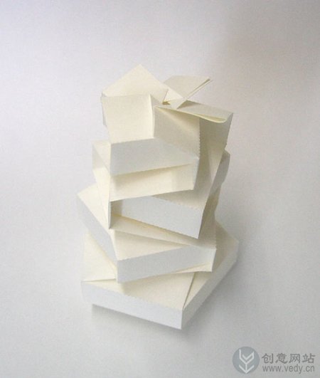 创意折纸艺术的三维折纸秀