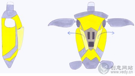 海龟造型的智能探索机器人