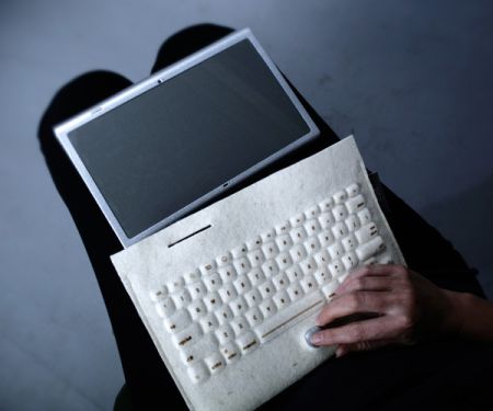 带键盘功能的软式平板电脑保护套