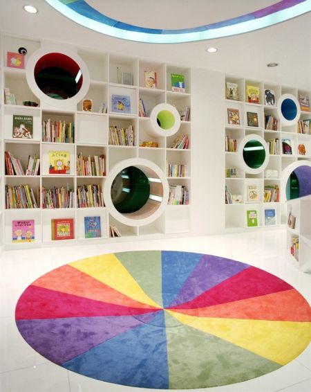儿童图书乐园主题的亲子书店创意设计