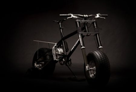 轮胎超宽创意的电动越野自行车