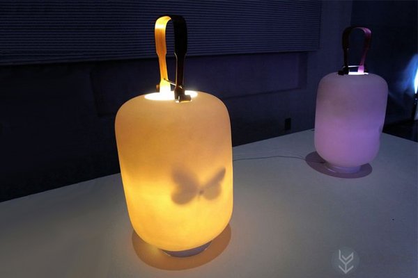 蝴蝶灯笼样式的灯泡创意设计